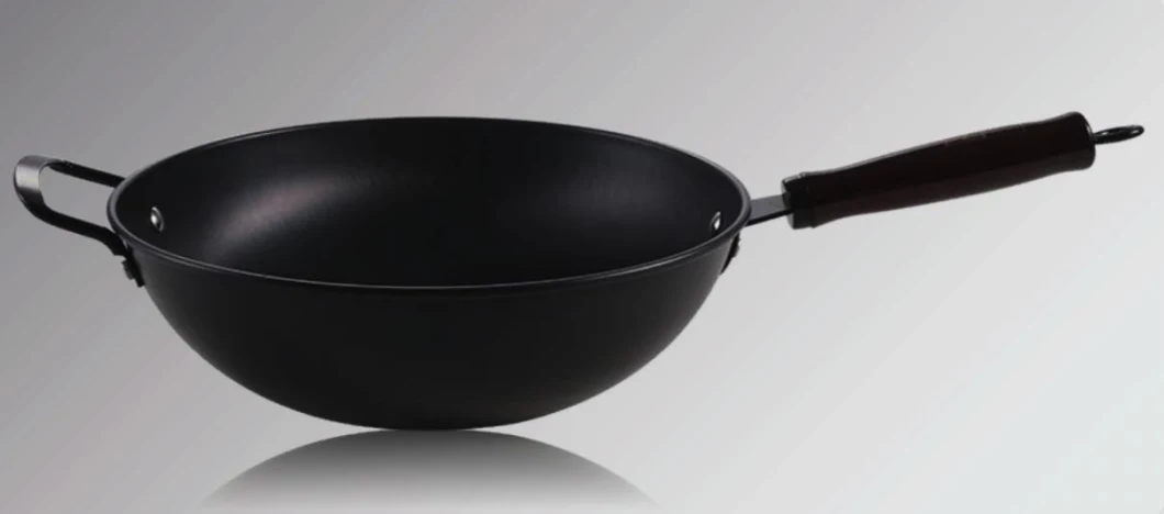 Hot Sell Restaurant Cooking High Quality No Rusty Iron Wok